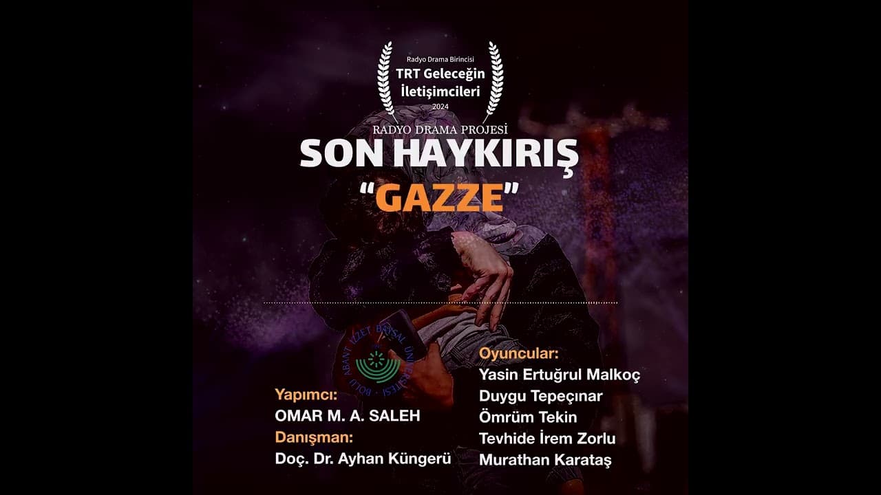 Son Haykırış radio drama, first place at TRT Future Communicators 2024